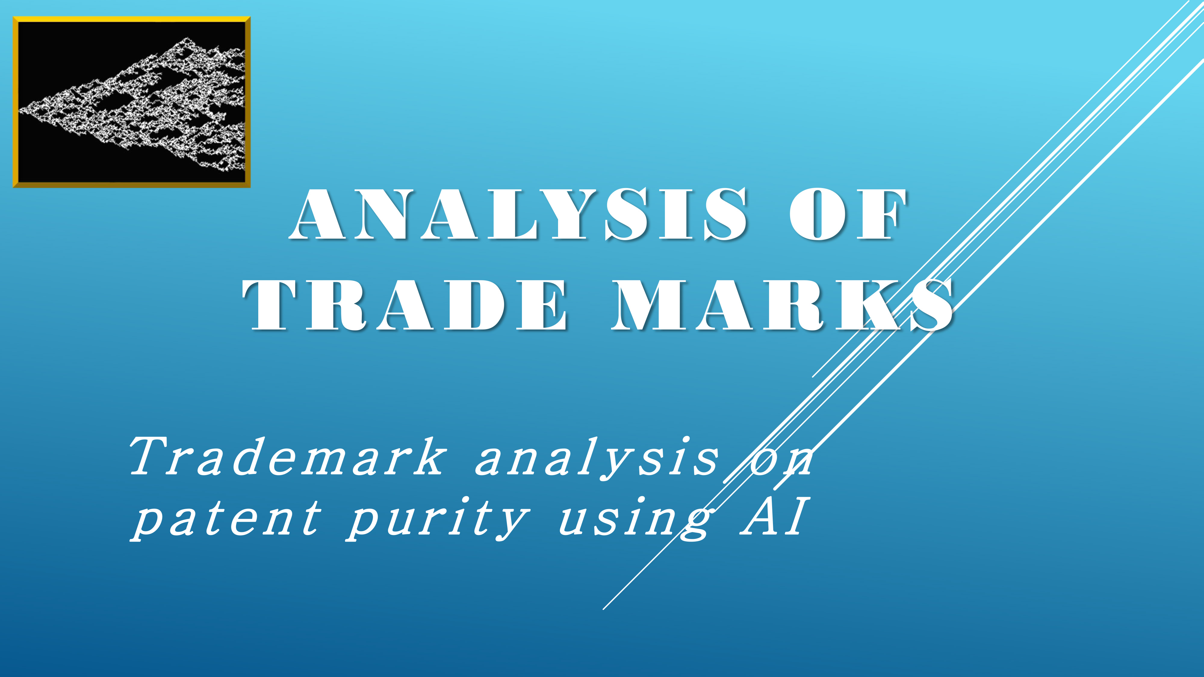 Analysis of trade marks